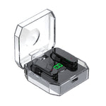 K30 Transparent Capsule Digital Display Touch Control Bluetooth Earphones, K30