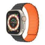 Correia de Relógio de Silicone com Loop Magnético, Para Apple Watch Series 9 45mm, Para Apple Watch Series 9 41mm, Para Apple Watch Ultra 49mm