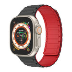 Correia de Relógio de Silicone com Loop Magnético, Para Apple Watch Series 9 45mm, Para Apple Watch Series 9 41mm, Para Apple Watch Ultra 49mm