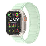 Correia de Relógio de Silicone com Loop Magnético, Para Apple Watch Series 9 45mm, Para Apple Watch Series 9 41mm, Para Apple Watch Ultra 49mm