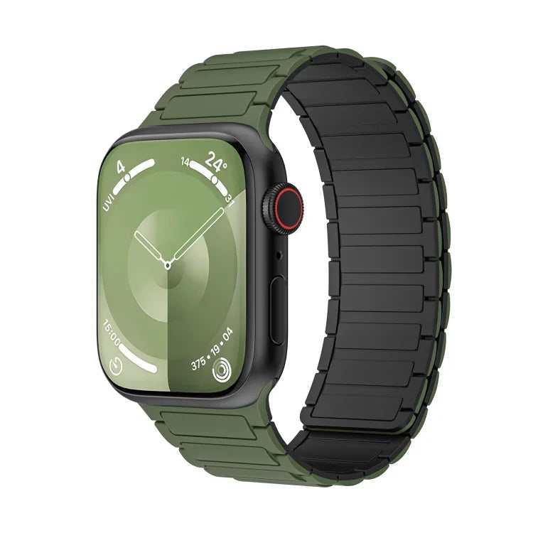 Pulseira de Relógio Magnética em Silicone Loop, Para Apple Watch 42mm, Para Apple Watch 38mm