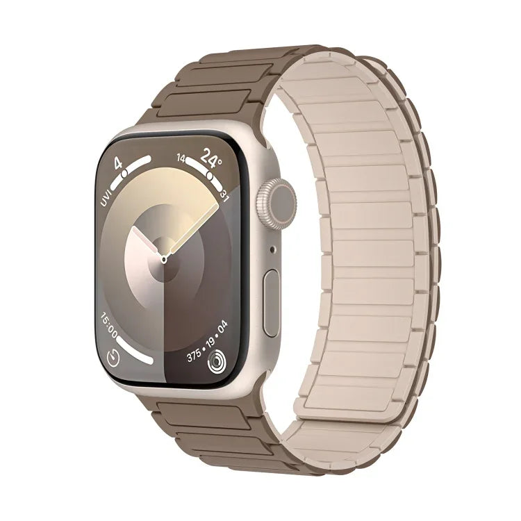 Pulseira de Relógio Magnética em Silicone Loop, Para Apple Watch 42mm, Para Apple Watch 38mm