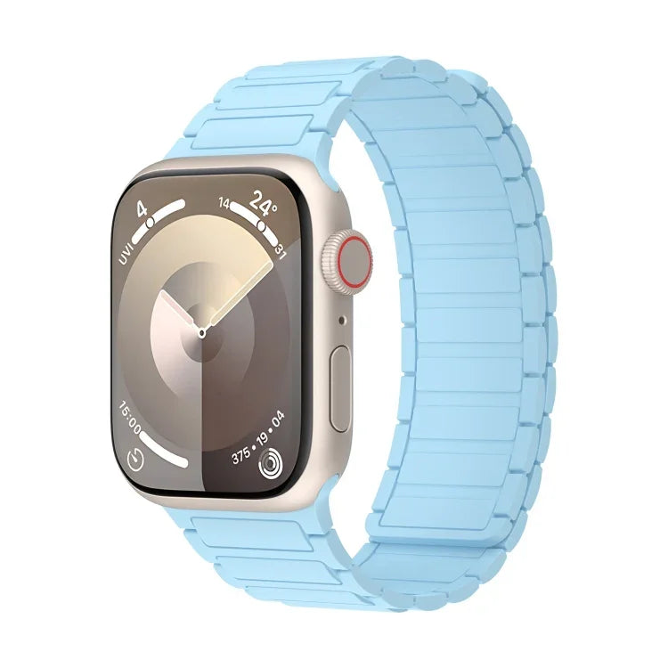 Pulseira de Relógio Magnética em Silicone Loop, Para Apple Watch 42mm, Para Apple Watch 38mm