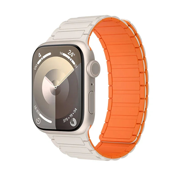 Pulseira de Relógio Magnética em Silicone Loop, Para Apple Watch 42mm, Para Apple Watch 38mm