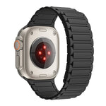 Correia de Relógio de Silicone com Loop Magnético, Para Apple Watch Series 9 45mm, Para Apple Watch Series 9 41mm, Para Apple Watch Ultra 49mm