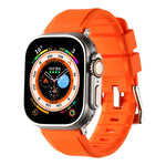 Pulseira de Relógio de Silicone com Duplo Anel, Para Apple Watch 42mm, Para Apple Watch 38mm