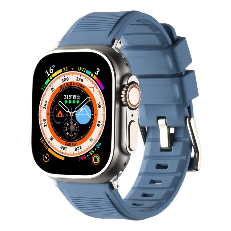 Pulseira de Relógio de Silicone com Duplo Anel, Para Apple Watch 42mm, Para Apple Watch 38mm