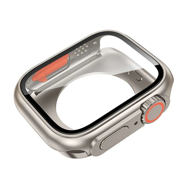 Mudar para Caixa de Relógio Híbrida PC com Filme Inclusivo Ultra 49mm, Para Apple Watch Series 6 / 5 / 4 / SE 44mm, Para Apple Watch Series 6 / 5 / 4 / SE 40mm, Para Apple Watch Series 9 / 8 / 7 45mm, Para Apple Watch Series 9 / 8 / 7 41mm