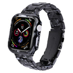 Kit de Caixa de Pulseira de Relógio em PC de Resina Impressa, Para Apple Watch Series 6/5/4/SE 44mm, Para Apple Watch Series 6/5/4/SE 40mm, Para Apple Watch Series 9 / 8 / 7 45mm, Para Apple Watch Series 9 / 8 / 7 41mm