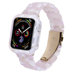Kit de Caixa de Pulseira de Relógio em PC de Resina Impressa, Para Apple Watch Series 6/5/4/SE 44mm, Para Apple Watch Series 6/5/4/SE 40mm, Para Apple Watch Series 9 / 8 / 7 45mm, Para Apple Watch Series 9 / 8 / 7 41mm