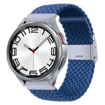 Pulseira de Relógio com Fivela em Metal Trançado de Nylon, Para Samsung Galaxy Watch 6 / 6 Classic