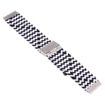 Pulseira de Relógio com Fivela em Metal Trançado de Nylon, Para Samsung Galaxy Watch 6 / 6 Classic