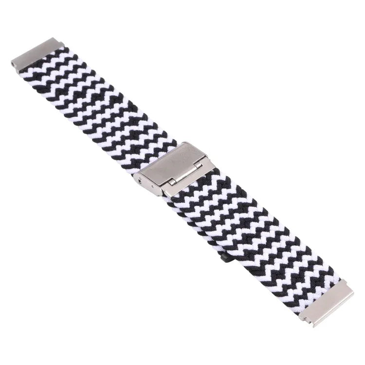 Pulseira de Relógio com Fivela em Metal Trançado de Nylon, Para Samsung Galaxy Watch 6 / 6 Classic
