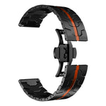 Pulseira de Relógio em Metal de Aço Inoxidável, Para Samsung Galaxy Watch 6 / 6 Classic
