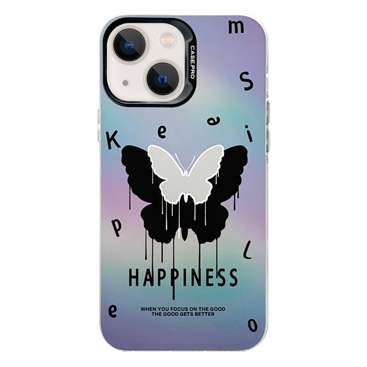 Electroplated Silver Series PC Protective Phone Case, For iPhone 14, For iPhone 14 Pro