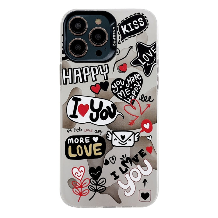 Electroplated Silver Series PC Protective Phone Case, For iPhone 14, For iPhone 14 Pro