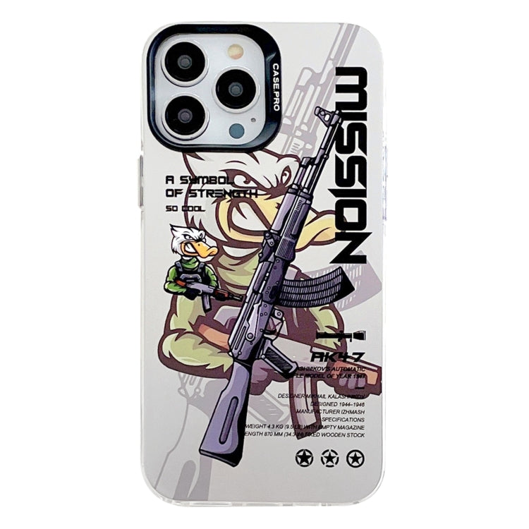 Electroplated Silver Series PC Protective Phone Case, For iPhone 14, For iPhone 14 Pro