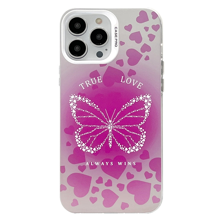 Electroplated Silver Series PC Protective Phone Case, For iPhone 14, For iPhone 14 Pro