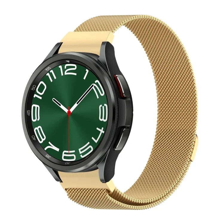 Milan Magnetic Metal Watch Band, For Samsung Galaxy Watch 6 / 6 Classic
