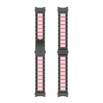 Pulseira de Relógio em Aço Inoxidável com Três Contas, Para Samsung Galaxy Watch 6 / 6 Classic