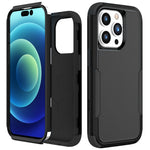 Capa de telemóvel resistente a choques em TPU + PC Commuter, para iPhone 16 Pro Max, para iPhone 16 Pro, para iPhone 16 Plus, para iPhone 16, para iPhone 15 Pro Max