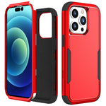 Capa de telemóvel resistente a choques em TPU + PC Commuter, para iPhone 16 Pro Max, para iPhone 16 Pro, para iPhone 16 Plus, para iPhone 16, para iPhone 15 Pro Max