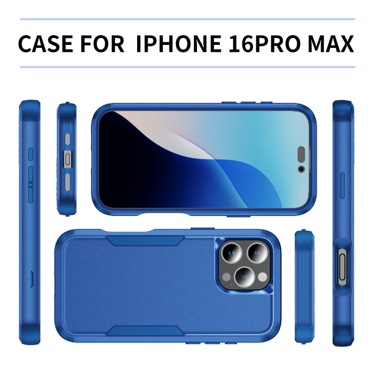 Capa de telemóvel resistente a choques em TPU + PC Commuter, para iPhone 16 Pro Max, para iPhone 16 Pro, para iPhone 16 Plus, para iPhone 16, para iPhone 15 Pro Max