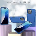 Capa de telemóvel resistente a choques em TPU + PC Commuter, para iPhone 16 Pro Max, para iPhone 16 Pro, para iPhone 16 Plus, para iPhone 16, para iPhone 15 Pro Max
