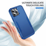 Capa de telemóvel resistente a choques em TPU + PC Commuter, para iPhone 16 Pro Max, para iPhone 16 Pro, para iPhone 16 Plus, para iPhone 16, para iPhone 15 Pro Max