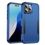 Capa de telemóvel resistente a choques em TPU + PC Commuter, para iPhone 16 Pro Max, para iPhone 16 Pro, para iPhone 16 Plus, para iPhone 16, para iPhone 15 Pro Max