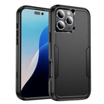 Capa de telemóvel resistente a choques em TPU + PC Commuter, para iPhone 16 Pro Max, para iPhone 16 Pro, para iPhone 16 Plus, para iPhone 16, para iPhone 15 Pro Max