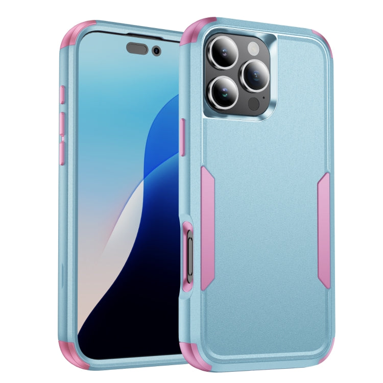 Capa de telemóvel resistente a choques em TPU + PC Commuter, para iPhone 16 Pro Max, para iPhone 16 Pro, para iPhone 16 Plus, para iPhone 16, para iPhone 15 Pro Max