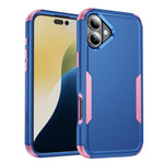 Capa de telemóvel resistente a choques em TPU + PC Commuter, para iPhone 16 Pro Max, para iPhone 16 Pro, para iPhone 16 Plus, para iPhone 16, para iPhone 15 Pro Max