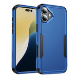 Capa de telemóvel resistente a choques em TPU + PC Commuter, para iPhone 16 Pro Max, para iPhone 16 Pro, para iPhone 16 Plus, para iPhone 16, para iPhone 15 Pro Max