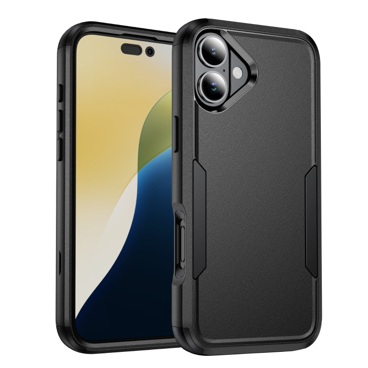 Capa de telemóvel resistente a choques em TPU + PC Commuter, para iPhone 16 Pro Max, para iPhone 16 Pro, para iPhone 16 Plus, para iPhone 16, para iPhone 15 Pro Max