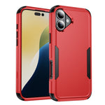 Capa de telemóvel resistente a choques em TPU + PC Commuter, para iPhone 16 Pro Max, para iPhone 16 Pro, para iPhone 16 Plus, para iPhone 16, para iPhone 15 Pro Max