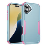 Capa de telemóvel resistente a choques em TPU + PC Commuter, para iPhone 16 Pro Max, para iPhone 16 Pro, para iPhone 16 Plus, para iPhone 16, para iPhone 15 Pro Max