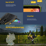 Ulefone Armor X12 Pro, telemóvel robusto IP68/IP69K, 5,45 polegadas Android 15 MediaTek Helio G36 Octa Core, Rede: 4G, NFC, 4GB+64GB