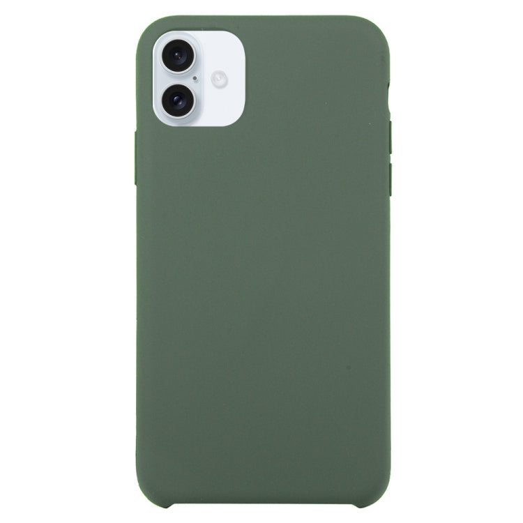 Solid Silicone Phone Case, For iPhone 16 Pro Max, For iPhone 16 Pro, For iPhone 16 Plus