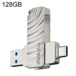 Pen drive Lenovo Thinkplus MU232 USB 3.2 + USB-C / Tipo-C com dupla cabeça, 64GB, 128GB, 256GB