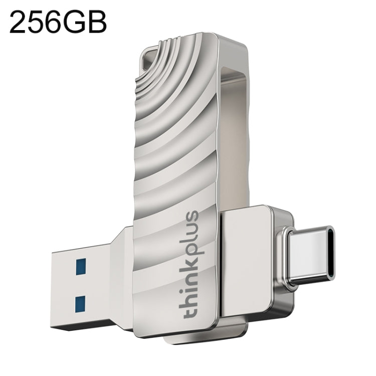 Pen drive Lenovo Thinkplus MU232 USB 3.2 + USB-C / Tipo-C com dupla cabeça, 64GB, 128GB, 256GB