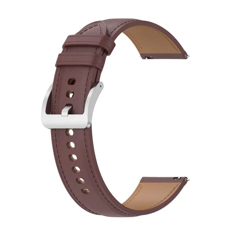 Pulseira de Relógio de Substituição em Couro, Para Samsung Galaxy Watch 6 / 6 Classic