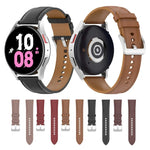 Pulseira de Relógio de Substituição em Couro, Para Samsung Galaxy Watch 6 / 6 Classic