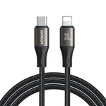 JOYROOM SA25-CL3 30W USB-C/Type-C para 8 Pinos Cabo de Dados de Carregamento Rápido, 1.2m, 2m, 3m