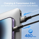 JOYROOM SA25-CL3 30W USB-C/Type-C para 8 Pinos Cabo de Dados de Carregamento Rápido, 1.2m, 2m, 3m
