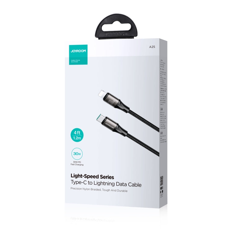 JOYROOM SA25-CL3 30W USB-C/Type-C para 8 Pinos Cabo de Dados de Carregamento Rápido, 1.2m, 2m, 3m