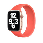 Para Apple Watch Series 5 & 4 44mm / 3 & 2 & 1 42mm Correia de Pulso Substituta em Silicone Elástico de Cor Sólida, Tamanho:S 130mm, S 130mm, Tamanho:M 143mm, M 143mm, Tamanho:L 156mm, L 156mm