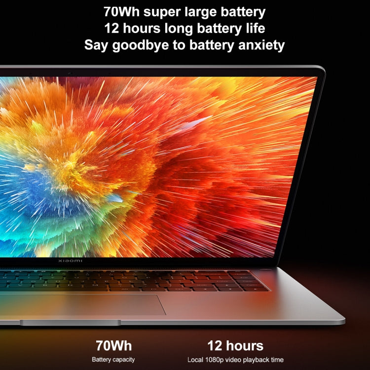 Portátil Xiaomi Book Pro 16 2022, Ecrã Tátil de 16 polegadas Windows 11 Home Versão Chinesa, Intel 12ª Geração Core i7-1260P RTX2050 Gráficos Discretos, i7-1260P RTX2050