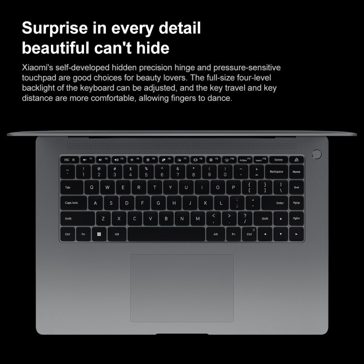 Portátil Xiaomi Book Pro 16 2022, Ecrã Tátil de 16 polegadas Windows 11 Home Versão Chinesa, Intel 12ª Geração Core i7-1260P RTX2050 Gráficos Discretos, i7-1260P RTX2050