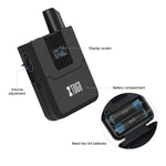 Sistema de Microfone Sem Fios XTUGA A140-B com 4 BodyPack, Microfone de Cabeça e Lavalier, A140-B